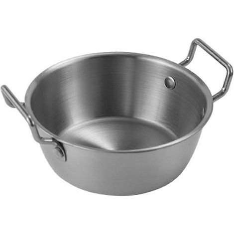 Lot de 3 bols en acier inoxydable pour frites et en-cas à la maison - Compacts et pratiques (1/5)