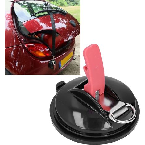 Ancrage à ventouse pour bâche de bagage, ancrage de voiture robuste avec crochet de fixation (1/5)
