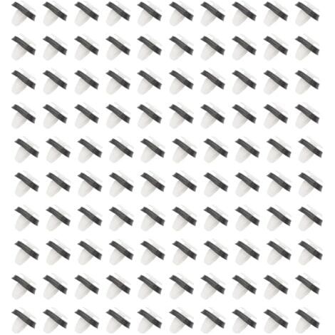 Lntyq 100pcs Agrafe Garniture Fixation Clip Panneau Joint Porte Pour Fiat Ducato 71728806,8565.43, 856543 avec Joint en Caoutchouc (1/5)