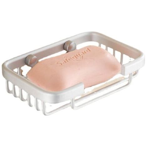 royaluxe-Crochet de Salle de Bain avec Porte-Savon et Porte-Savon Mural en Aluminium (1/4)