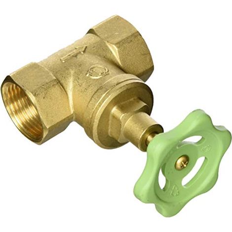 Cornat valvola di passaggio dritta sedile in ottone, senza svuotamento, filettatura interna, a 1zoll, 1 pezzi, fronte-retro t571323 (1/3)