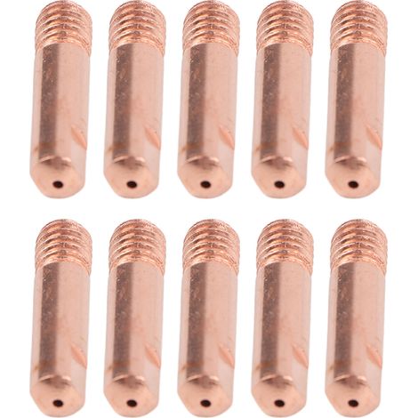 Embouts de contact pour torche de soudage, buse pratique fiable 0,8 mm 1,0 mm pour accessoires de l'industrie du soudage