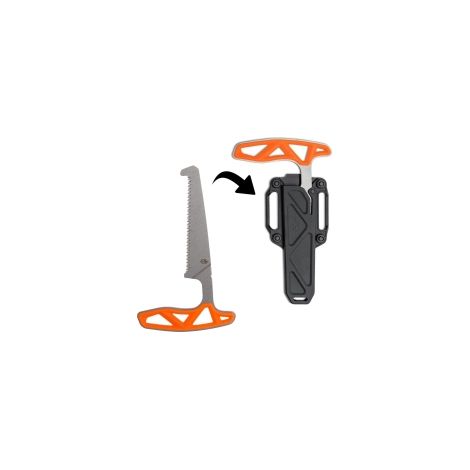 Sierra de mano Gerber exo-mod pack saw hoja cruzada mango ergonómico (1/3)