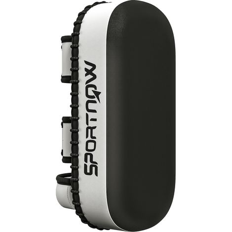 Colpitore Boxe e Muay Thai Imbottito per Braccio 38x20x18 cm in PU e EPE Nero