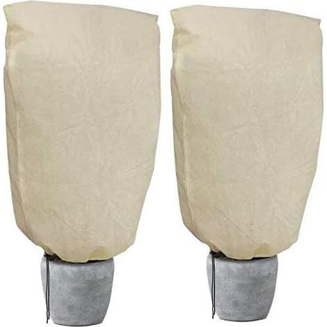 Housse de Protection pour Plantes, Housse d'hivernage économique Grande Capacité (2 Pack) - 100 x 80 cm (1/5)
