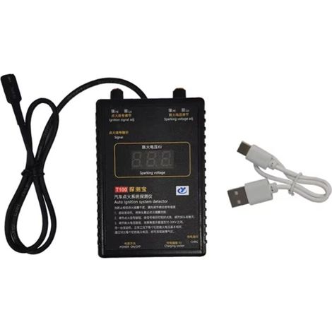 Rilevatore del sistema di accensione automatica T100 per 12V 24V Rileva il segnale di accensione e la tensione. (1/4)