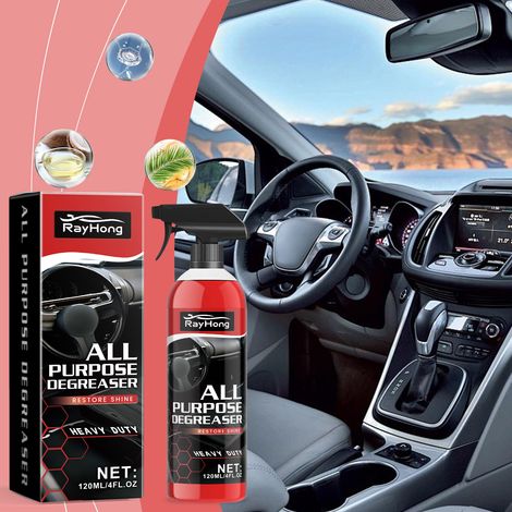 Nettoyant multi-usages pour voiture : sièges, volant, jantes et taches intérieures/extérieures - 120 ml (1/5)