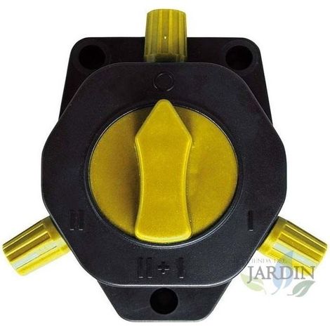 Interruptor para cerca agrícola con botón giratorio resistente, control de cercas eléctricas
