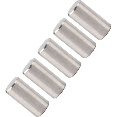 5 tiges rondes en acier inoxydable, diamètre de haute précision, résistantes à l'usure et à la corrosion, arbre rond très durable pour robots 4100-0012-0025 (1/5)