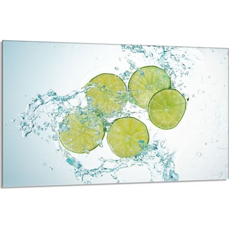 Glasschutzplatte für den Herd 80x52 Lime (1/5)