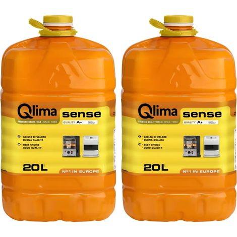20L Combustibile Liquido per Stufe Universale 2 Taniche Ecologica