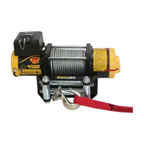 Treuil spécial Quad 12 V 2 T à corde synthétique (1/2)
