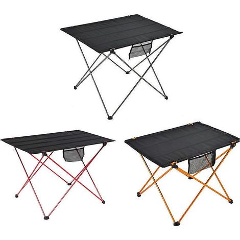 Table de camping extérieure, table pliante ultralégère et portable en alliage d'aluminium, table pliante durable, table de pêche ou de pique-nique (1/5)