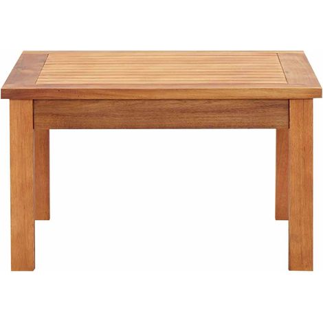 vidaXL Mesa de centro de jardín madera maciza de acacia 60x60x36 cm (1/2)