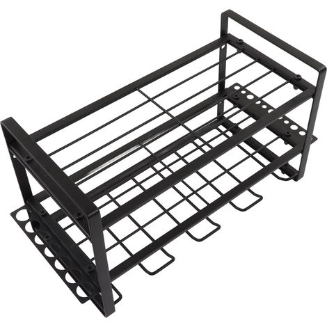 Support mural pour outils électriques, étagère de rangement pour perceuse électrique, supportant une charge de 50 kg. (1/5)