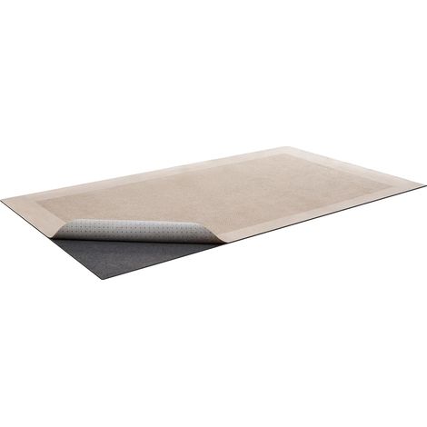 Alfombrilla protectora, diseño antideslizante, acolchado de doble superficie, verde militar. (1/2)