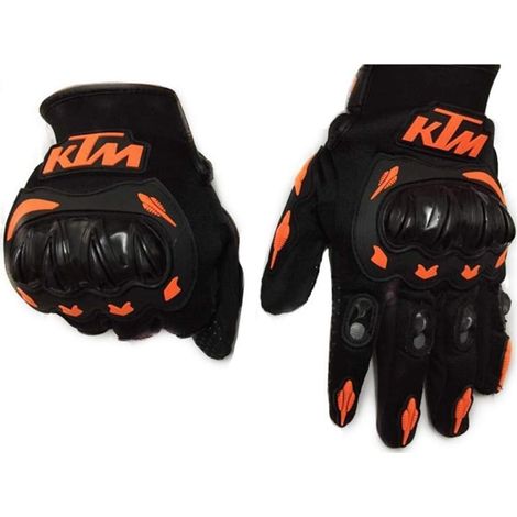Gants de moto KTM respirants à doigts complets, gants de conduite tout-terrain pour la course, taille L