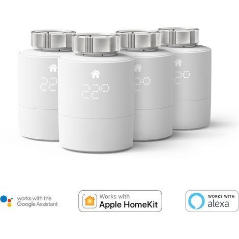 Termostato programable tado smart radiator thermostat - quattro blanco (4 unidades) (1/5)