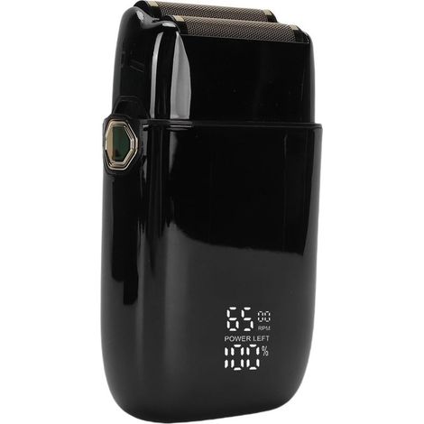 Tondeuse à Papier électrique pour Hommes - Tondeuse Rechargeable avec Deux Têtes Flottantes pour un Toilettage Précis (1/5)