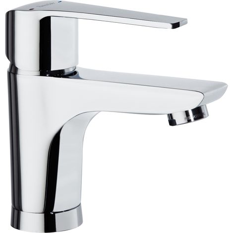 Ramon Soler - Grifo de Lavabo Monomando Cromado con Sistema C3 de Ahorro de Agua y Apertura en Frío Serie Ypsilon Plus (1/5)