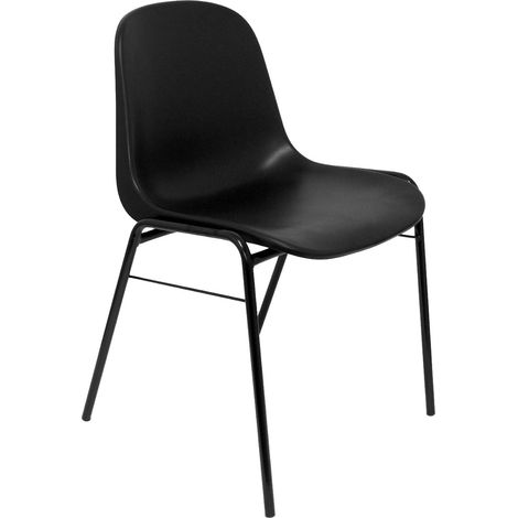Pack 1 silla Beta negra chasis negro