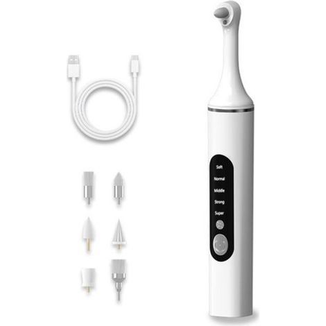 Détartrage Dentaire Ultrason Maison Polisseur Blanchiment Dents Nettoyage Pro Anti-Taches Fumeur Soin Hygiène Bucale Adultes