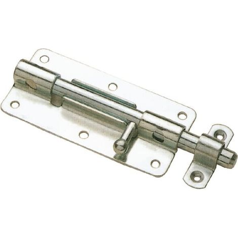 Chiavistello 100 mm con staffa UNIVERSALE HS104108