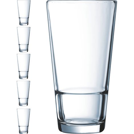 Arcoroc ARC H5641 Verres longs, Glass, Unique (1/2)
