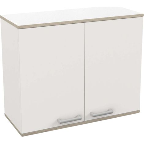 Módulo superior cocina cooking en color blanco mate 78x63x33 cm diseño moderno (1/5)