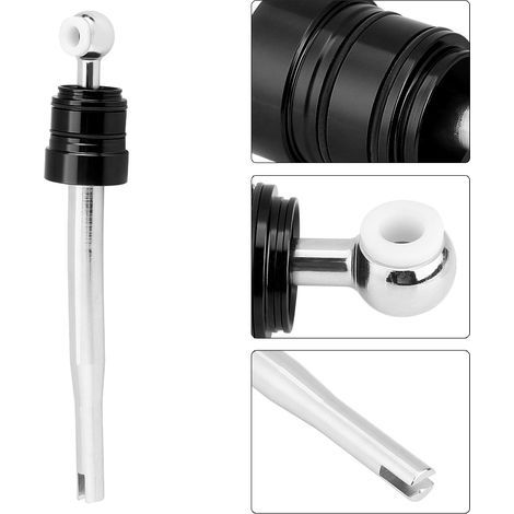 Manette de vitesse à courte portée Quick Shift pour E30 E36 E39 M3 M5 3/5 Series Noir (1/5)