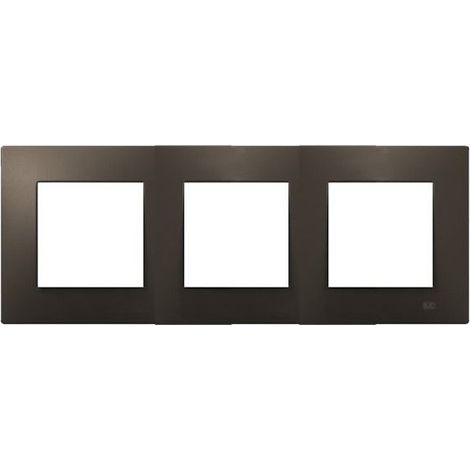 3-Element-Rahmen grau Lava BJC VIVA 23003-GL