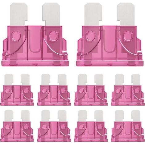 50 Pieces 4HAS Average Fuse Car 4Amp Standard Fuses Car for Auto Motorcycle Automotive Truck 4Amperes Car Fuse (1/5)