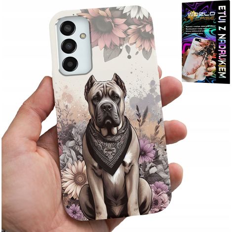 Coque pour Samsung Galaxy M13 4G - Motifs de races de chiens + film protecteur (1/5)