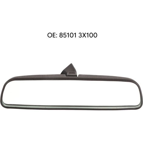 Rétroviseur intérieur de voiture, Rétroviseur universel pour voiture, Rétroviseur intérieur de voiture pour Hyundai Accent Tucson 85101 3X100 Rétroviseur pour voiture