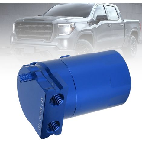 Ölabscheider-Kit aus Aluminium für Chevy Silverado/GMC Sierra 1500 5,3 l/6,2 l (2019–2022), Blau (1/5)