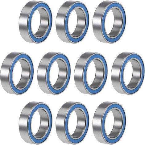 20 STÜCKE 6700- Hochwertige 6700 10X15X4Mm Miniaturdichtung Rillenkugellager, Blau (1/5)