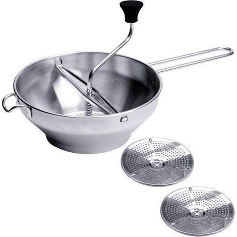 FPLUS pasapures inox 3 discos 20 cms. , Pasapurés inox
3 discos