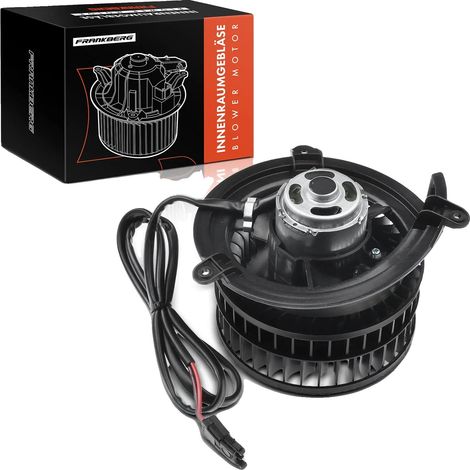 Motor de ventilador, diámetro 150 mm, tensión 12 V, potencia nominal 180 W, 2 contactos de conexión, rotación en sentido horario. (1/5)