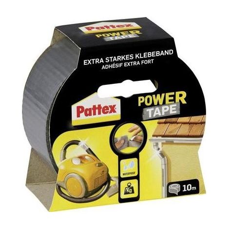 Pattex PT1DS Nastro in tessuto Pattex Power Tape Argento (L x L) 10 m x 50 mm 1 pz.