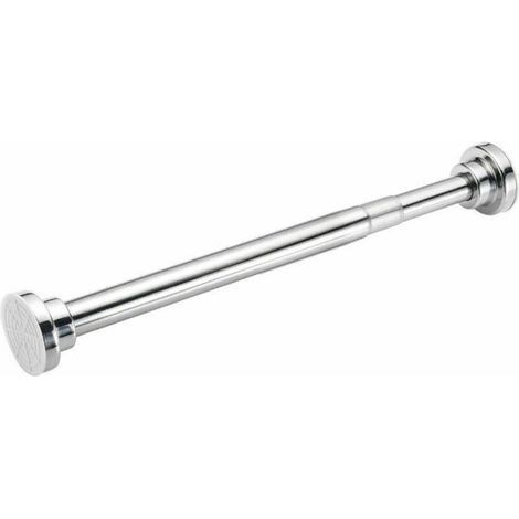 Barre de douche extensible. sans perçage. télescopique en acier inoxydable 55-85 cm (1/5)