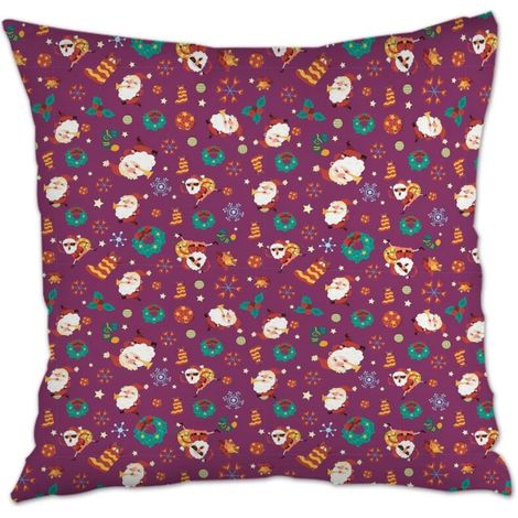 Housse de coussin décorative facile d'entretien pour cadeau de famille pour la Fête des Mères la Fête des Pères anniversaire mariage (1/5)