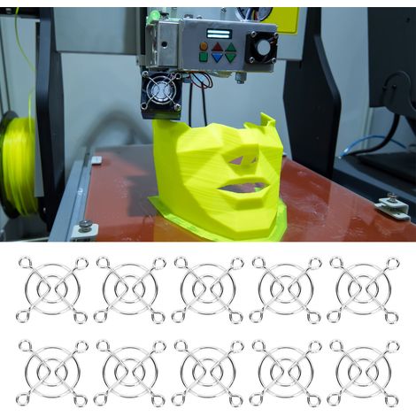 Zubehör für das Makerbot I3DIY-Kit: Kühlkörper, MK8-Extruder, Lüfterschutzgitter, 4040-Abdeckung (1/5)