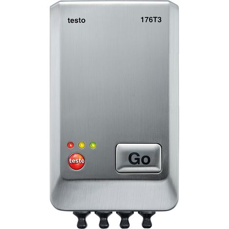 Testo 176 T3 - Enregistreur de temp. sans afficheur avec 4 entrees externes pour sonde TC (1/4)