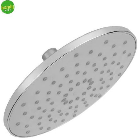 Soffione Tondo Ambra Bathroom Spring In Abs Cromo/Bianco 1/2 - ø 20,0 Cm (1/2)