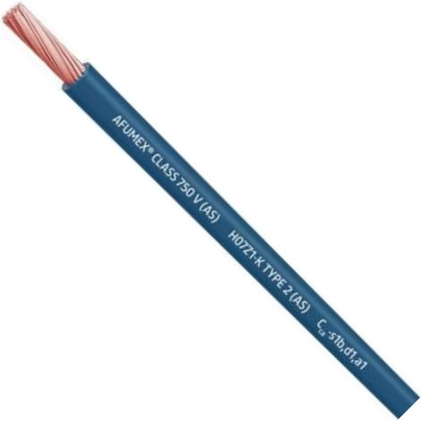 Halogenfreie Kabelrolle 1,5 mm blau (200 m) H07Z1-K AS 750V