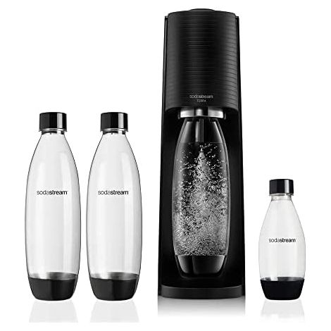 SodaStream Terra Nero Value Pack Metall, Kunststoff, Terephthalat depolyethylen (PET) Schwarz (1/5)