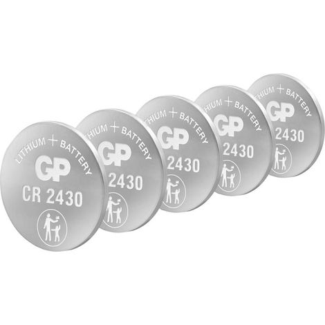 Batteria al Litio a Bottone 3V CR2430 (Blister 5 Pezzi) (1/5)