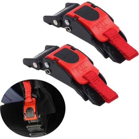 Zweiteiliger Motorradhelm-Clipverschluss, Schnellverschlüsse für Motorradhelme, Speed-Clip für Motorradhelme, sichert Ihren Helm (1/4)