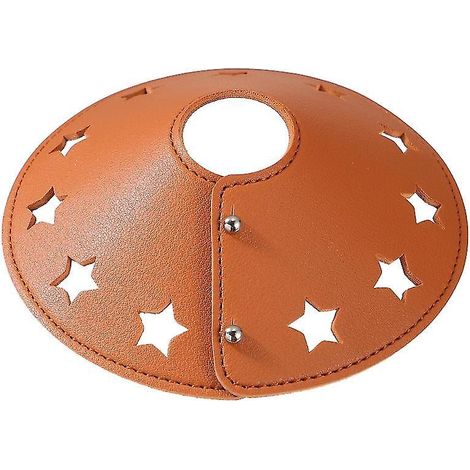 1 Stück Lampenschirm aus Leder für Camping (1/3)