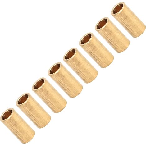 8 Pieces Lubricating Bearings Bushings Bearing Bushing Bronze Pieces (1/5)